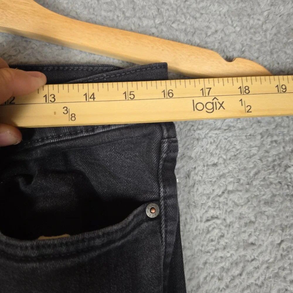 Levis 511 Jeans Mens 34x34 Slim Fit Black Business Office Casual Stretch Denim